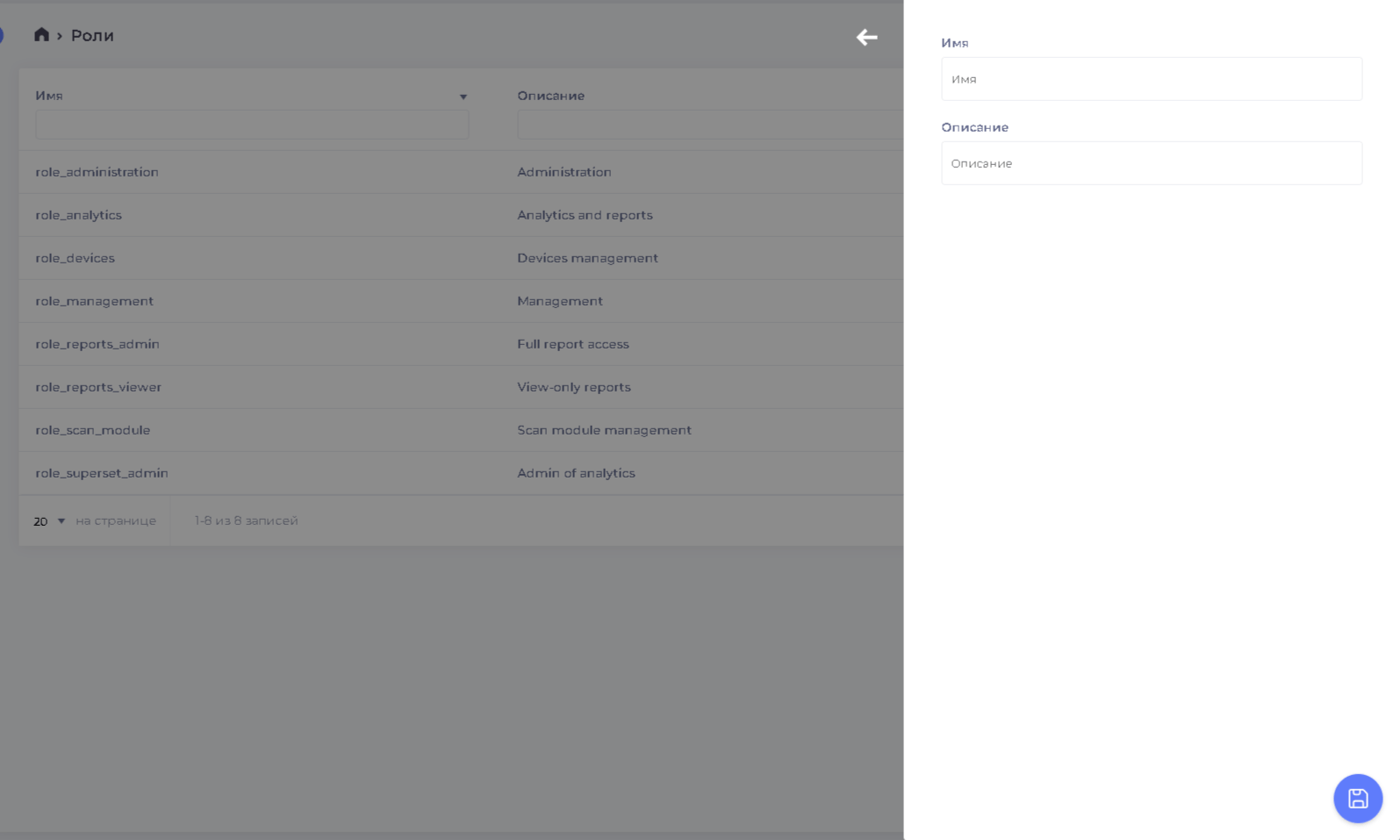Рис.9.4. Создание новой роли