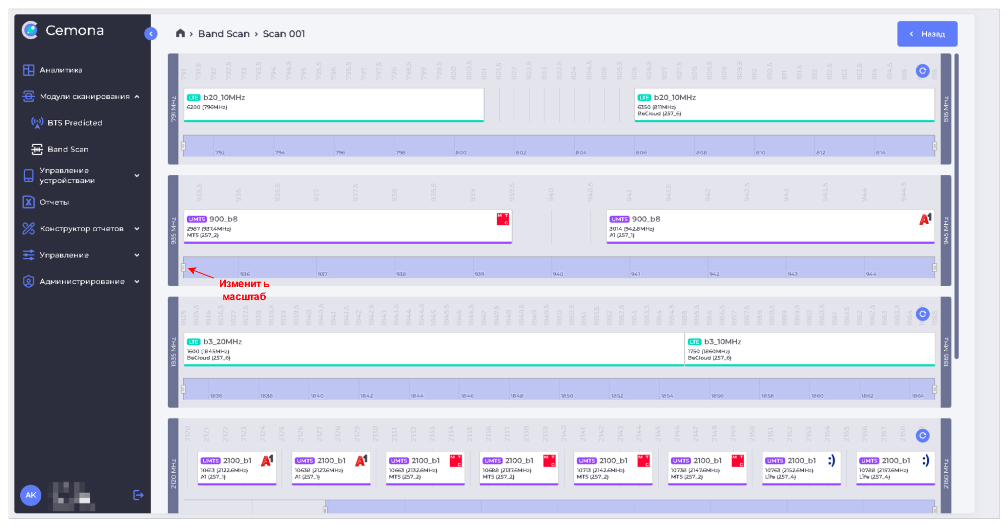 Рис.7 Детализированный отчёт